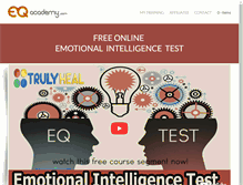 Tablet Screenshot of eqacademy.com